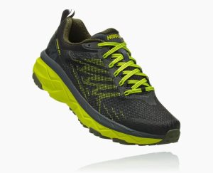 Hoka One One Men's Challenger ATR 5 Running Shoes Black/Green - AU CDQT